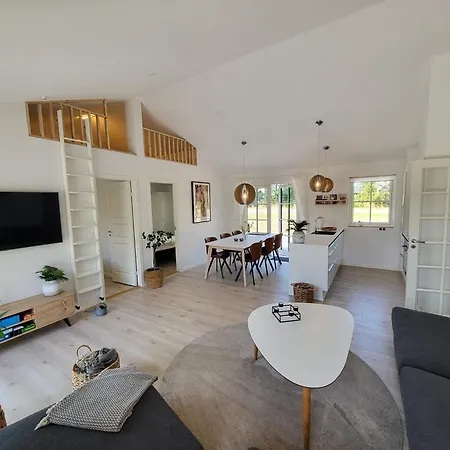 بيت للعطل Ved Mosso Med Sokig سكاندربورغ